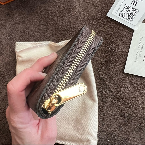 LOUIS VUITTON GIANT MONOGRAM ZIPPY COIN WALLET PURSE